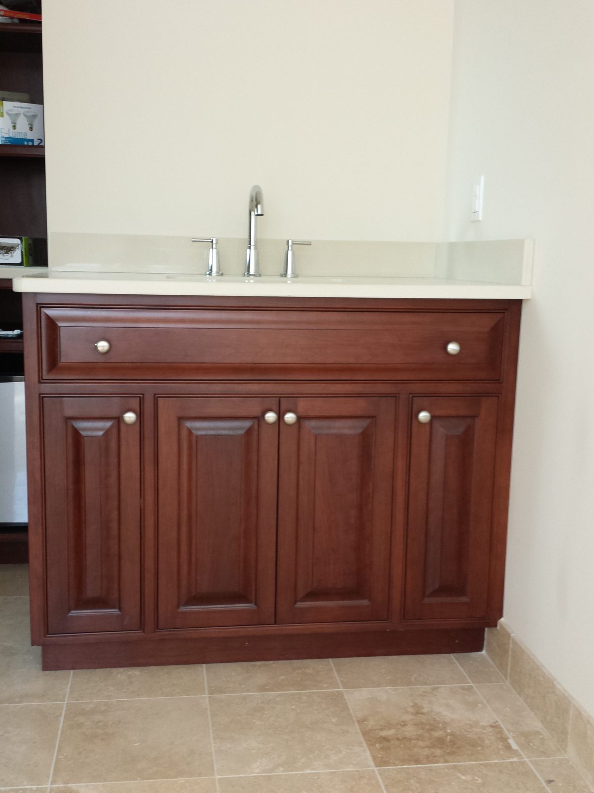 Cherry Vanity-Traditional – Nova Woodworks & Custom Carpentry